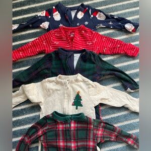 Old Navy Holiday Zipper Sleeper Bundle